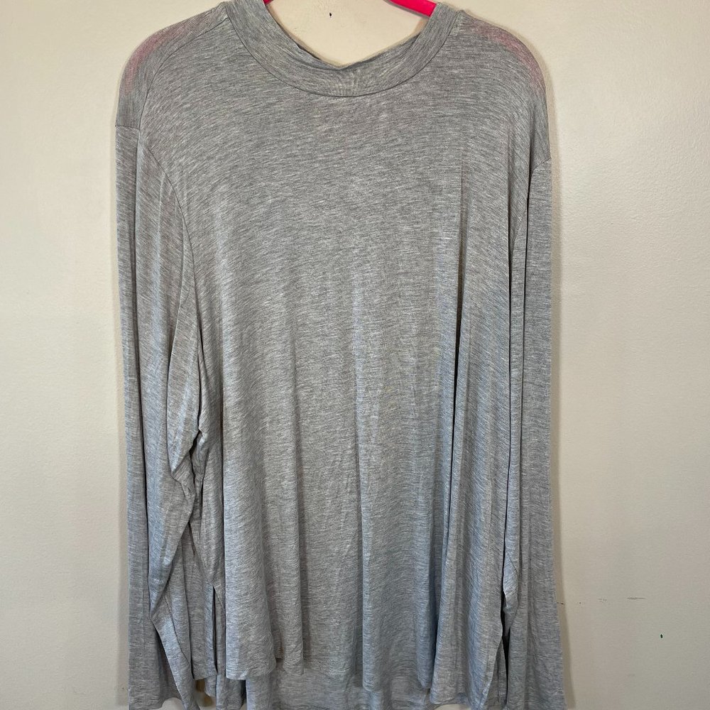 Self Esteem Grey Long Sleeve T-Shirt